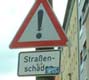 Schild: Strassenschaeden-191-60